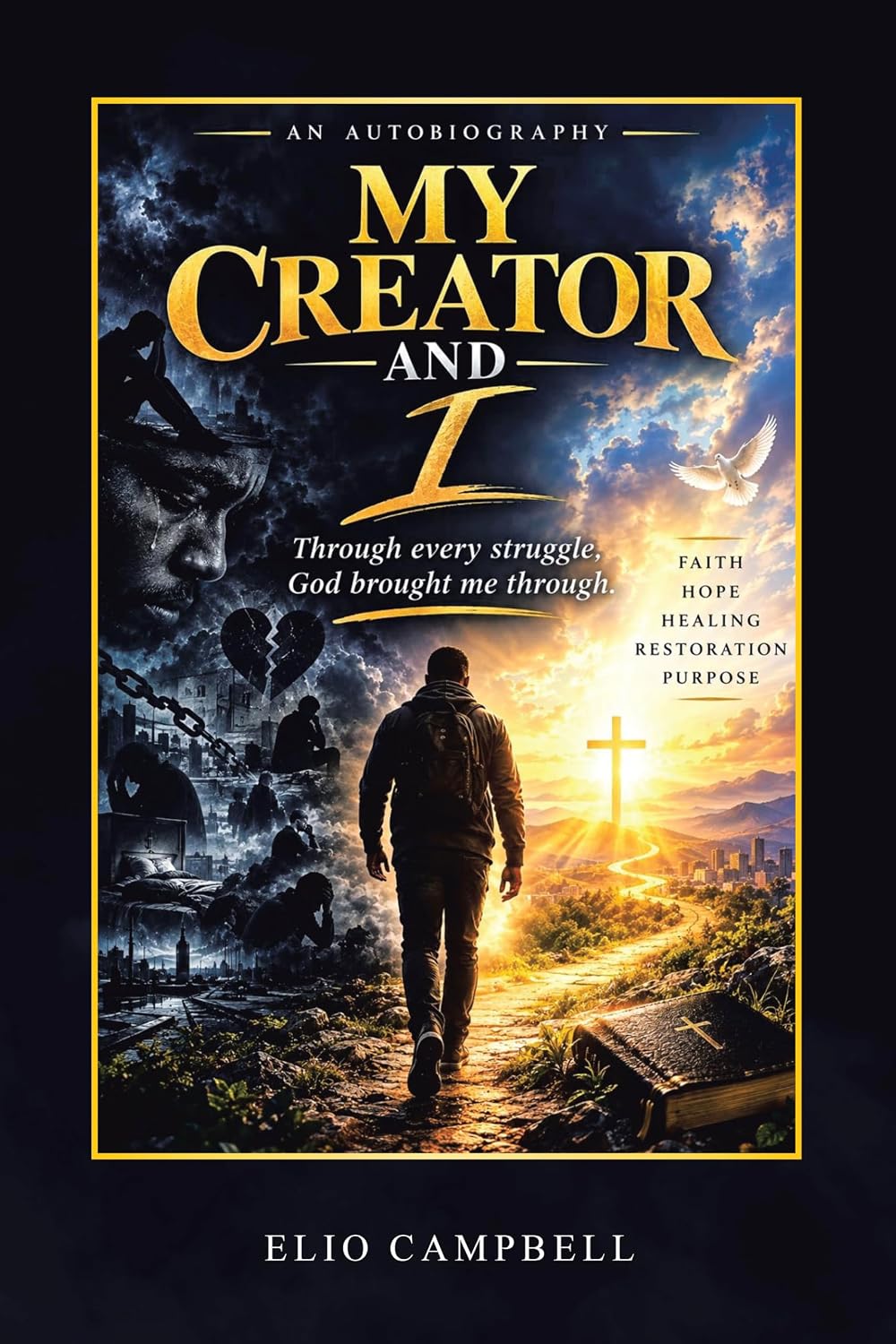 My Creator and I book cover by Elio Campbell